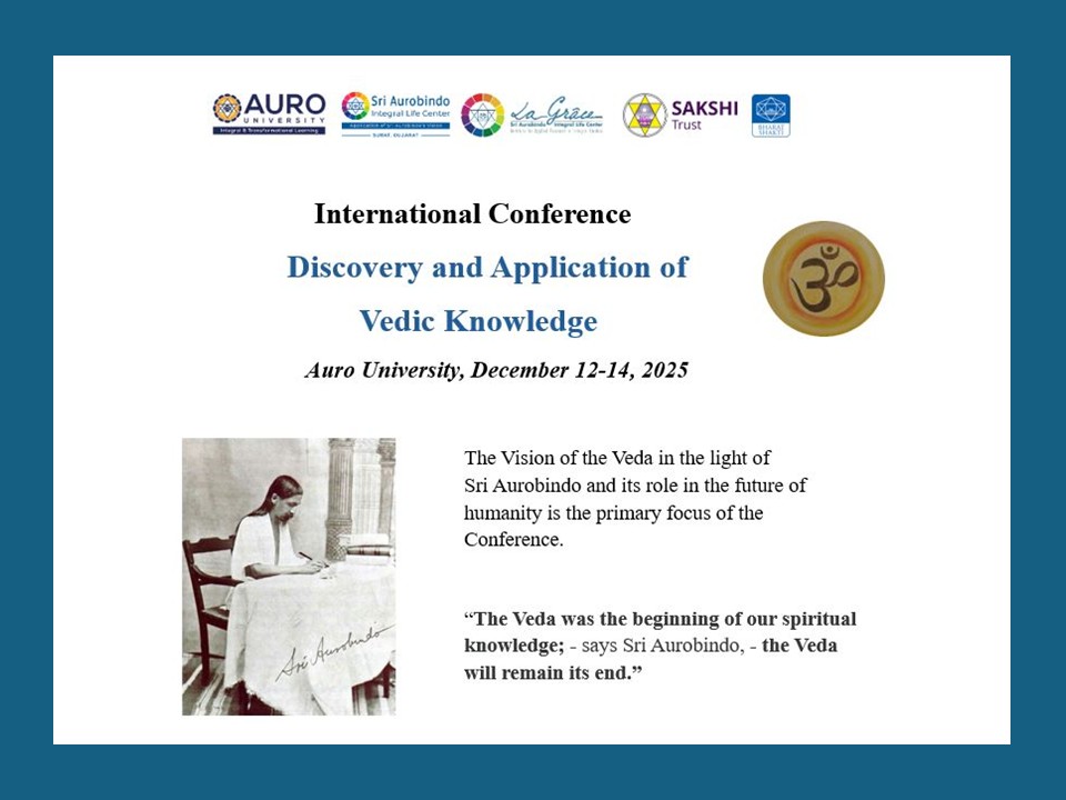 International Conference: Discovery and Application of Vedic Knowledge